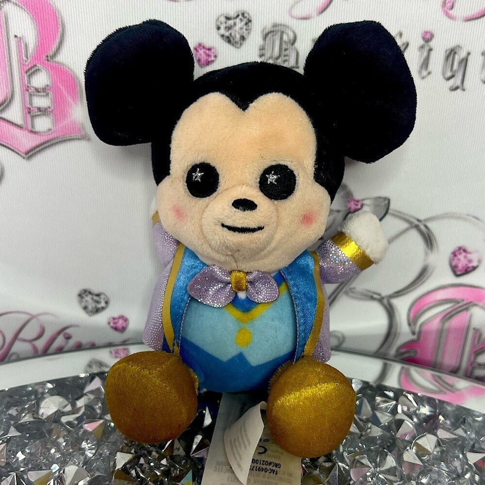 Disney Parks Wishables Walt Disney World 50th Anniversary Plush Mickey Mouse